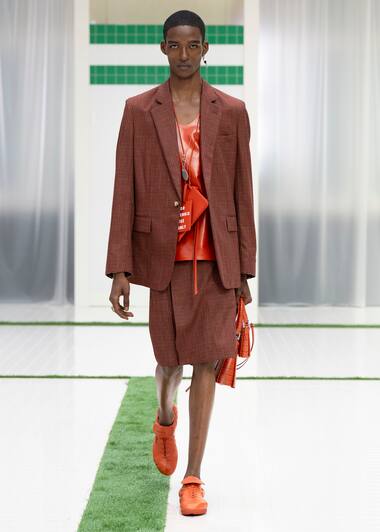 Lacoste SS26 runway show look