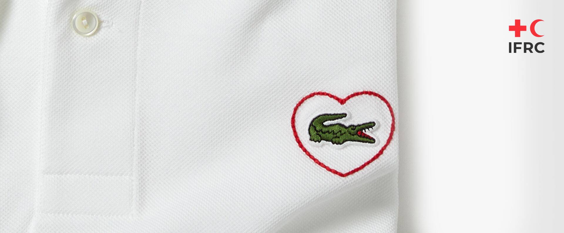 Lacoste soutient les volontaires de la Croix-Rouge et du Croissant-Rouge