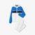 Wit / Blauw / Navy Blauw