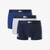 Navy Blauw / Wit / Gevlamd Grijs / Navy Blauw