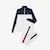 Wit / Navy Blauw / Rood