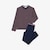 Navy Blue / Red / White