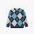 Navy Blue / White