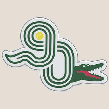 Insignia ganadora del Lacoste Creative Challenge