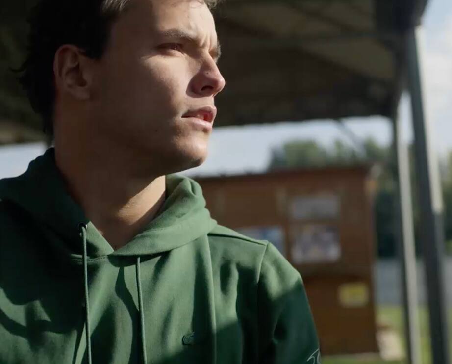 Théo Curin x Lacoste