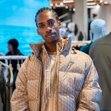 Ruben, meilleur client Lacoste