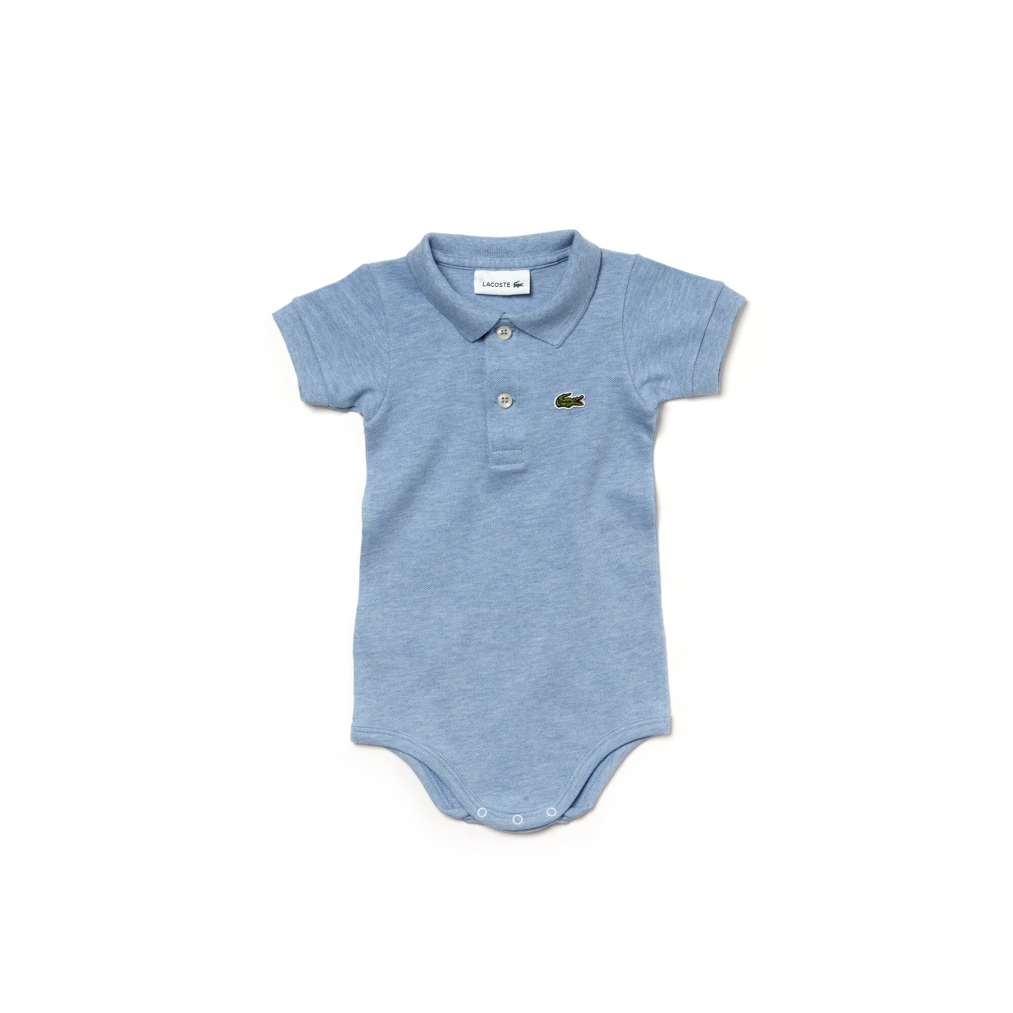Stretch Cotton Piqué Bodysuit Set
