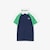Navy Blue / Green / White
