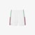 White / Pink / Green