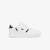 White & Dark Green