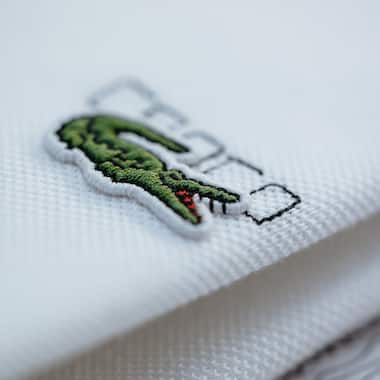 Lacoste polo shirt crocodile badge