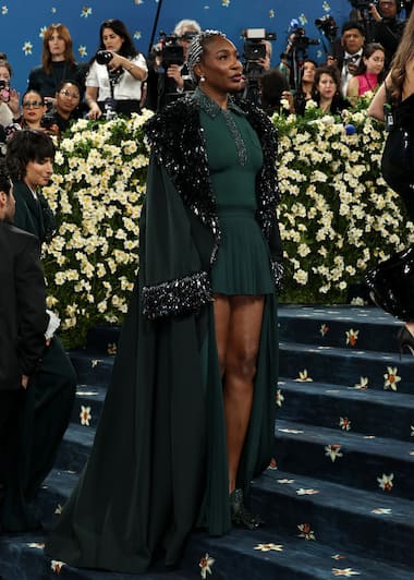 Venus Williams in Lacoste at the 2025 MET Gala