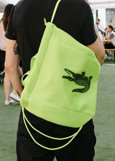 Lacoste bag at the Sonar 2023 Festival