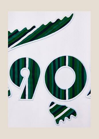 Hwaseong skirt and "Hercule" tracksuit, Lacoste x Lemarié collection