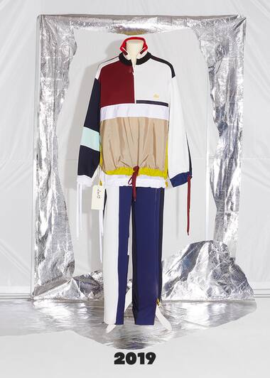 Lacoste fashion show tracksuit 2019