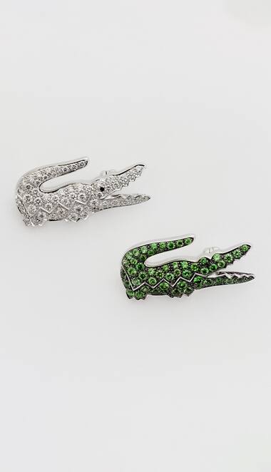 Maison Boucheron brooches for Lacoste, 2013 © Lacoste Archives