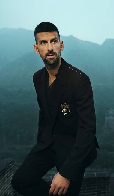 Novak Djokovic for Lacoste in China