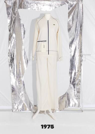 Lacoste's first tracksuit, 1975
