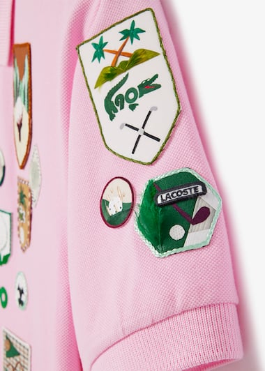 "Humberto" polo shirt, Lacoste x Lemarié collection