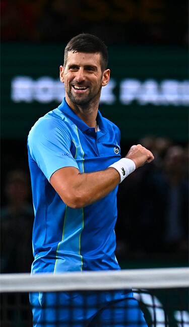 Novak Djokovic wins the Paris Masters 1000