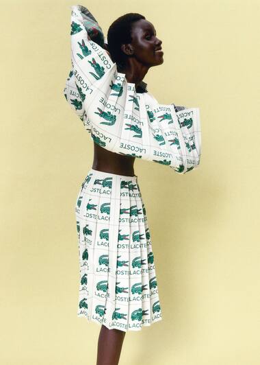 Lacoste Embroidery Collection by Lacoste and Maison Lemarié
