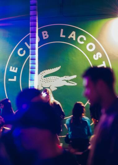Le Club Lacoste event at the 2023 Miami Open