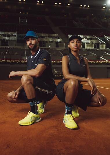 Lacoste looks for ball boys at the Mutua Madrid Open 2023