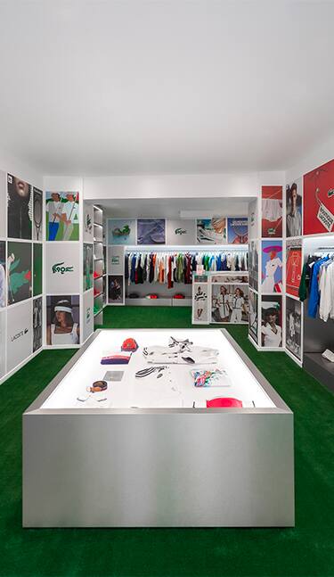 Lacoste Vintage Shop in Paris