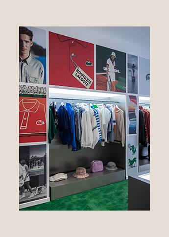 Lacoste Vintage Shop in Paris