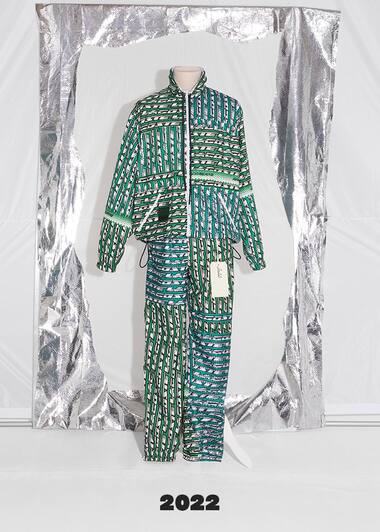Spring-summer 2022 fashion show tracksuit