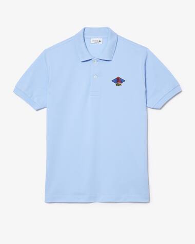 Polo Lacoste Original L.12.12 avec le badge gagnant Monogram Challenge Lacoste