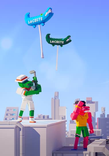 The Sandbox x Lacoste collaboration
