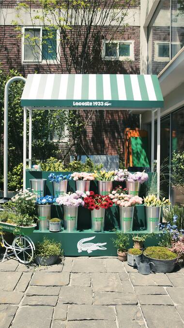Lacoste 1933 pop-up event in Seoul