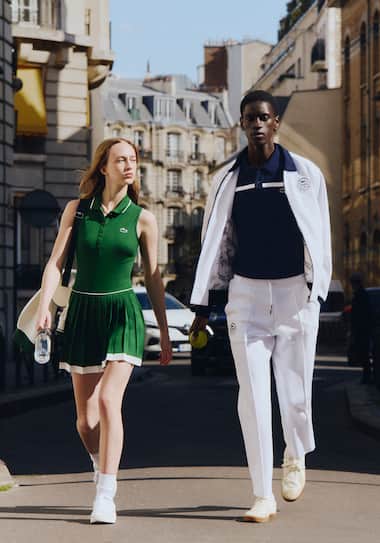 Lacoste’s Signature Tenniscore Looks