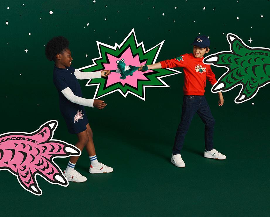 Lacoste holiday capsule for kids