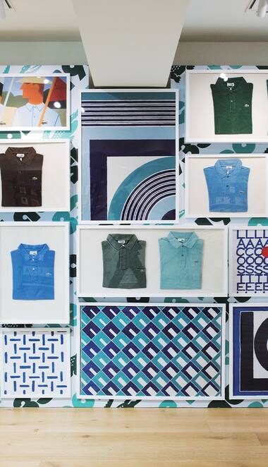 Lacoste 1933 pop-up event in Seoul