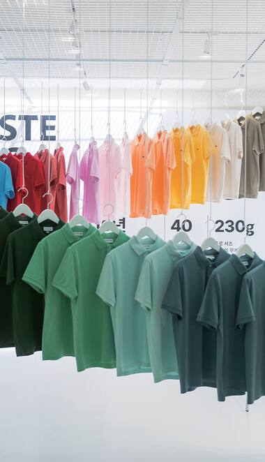 Lacoste 1933 pop-up event in Seoul