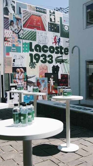 Lacoste 1933 pop-up event in Seoul