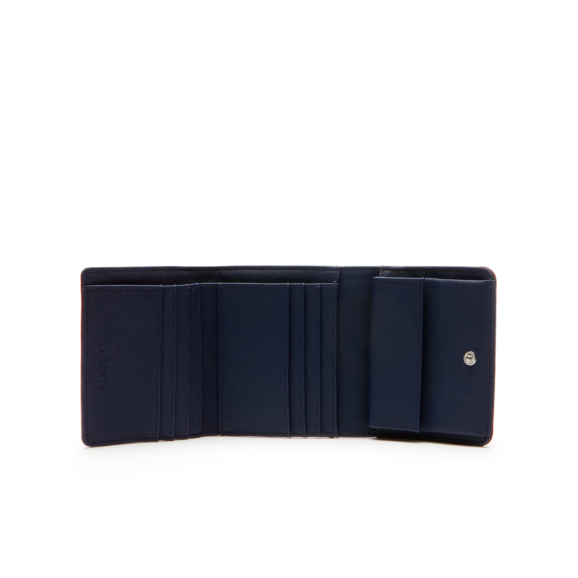 Women's Classic Colorblock Piqué Canvas 6 Card Wallet