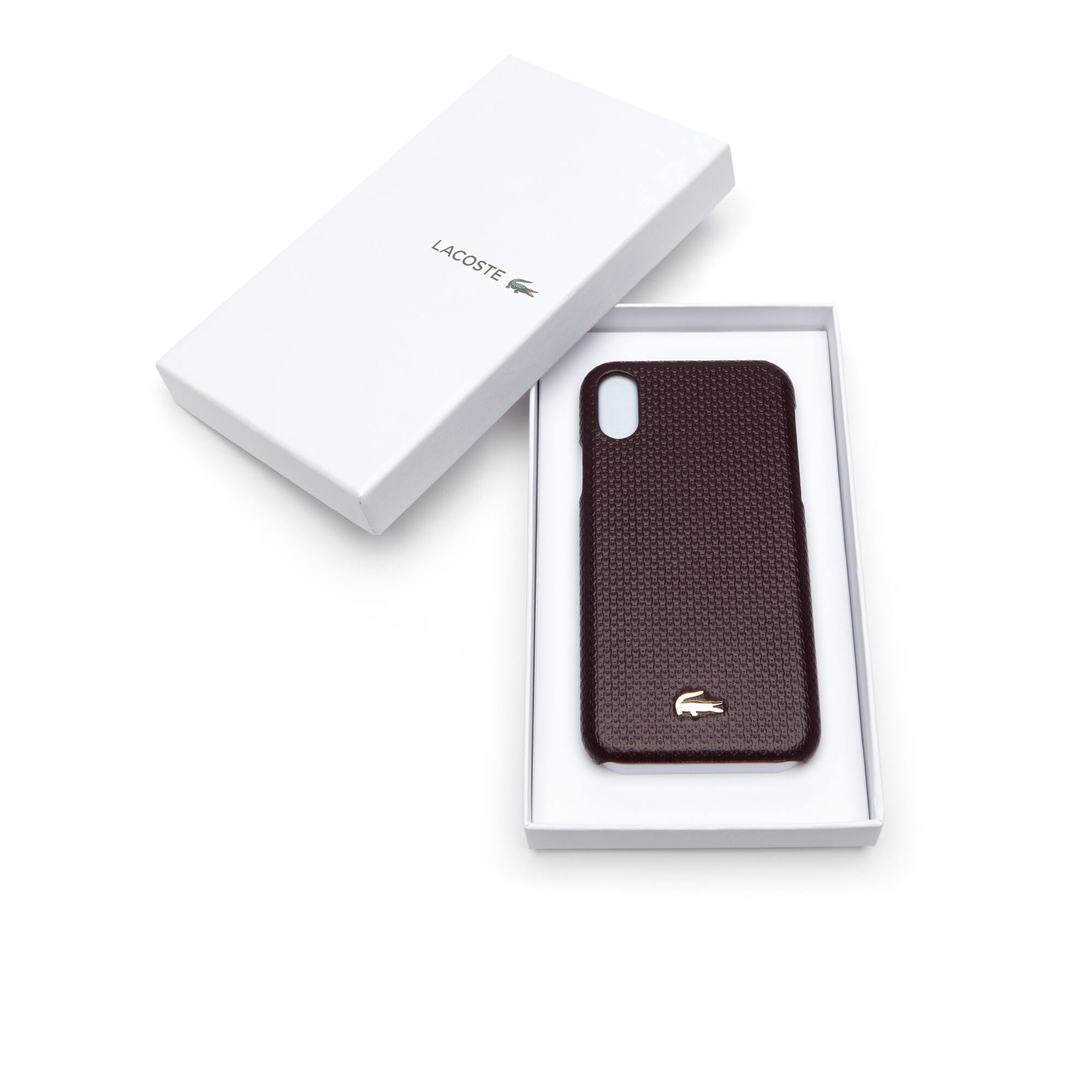 Women's Chantaco Piqué Leather iPhone X Shell