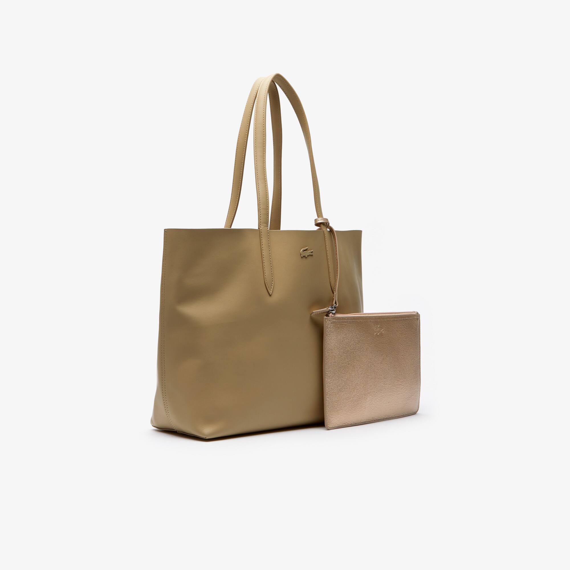 Women's Anna Reversible Matte And Iridescent Leather Tote