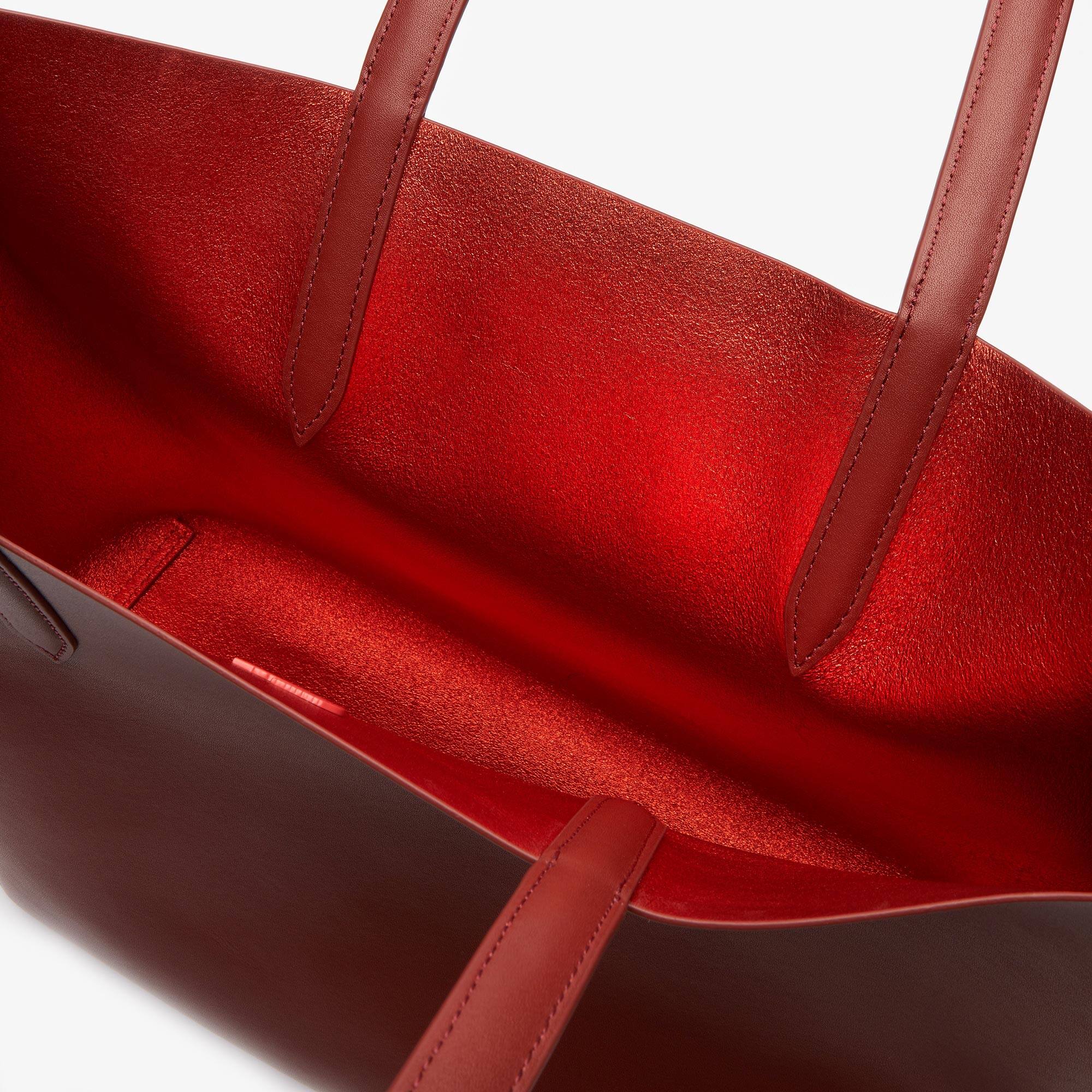 Women's Anna Reversible Matte And Iridescent Leather Tote
