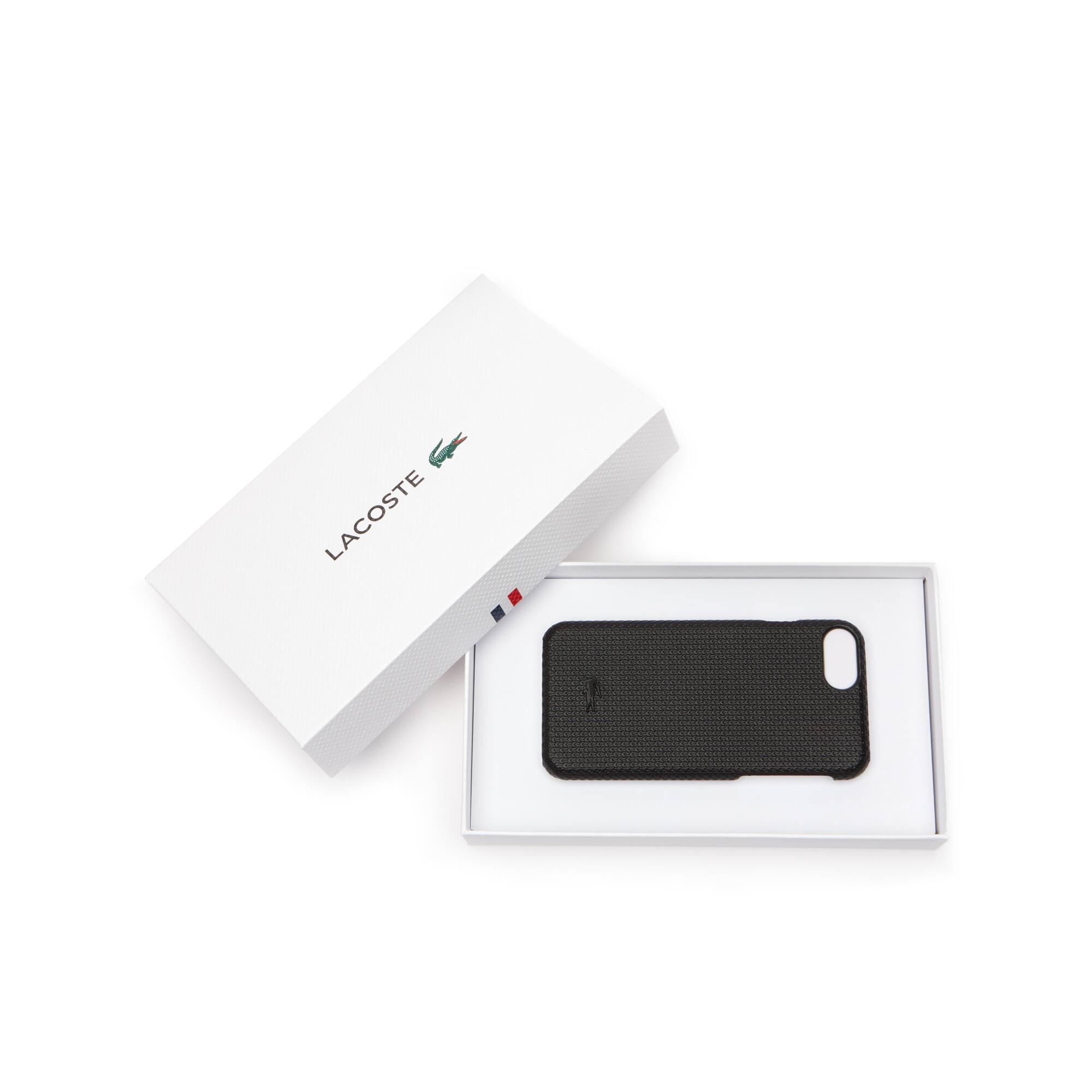 Men's Chantaco Matte Piqué Leather iPhone 8 Shell