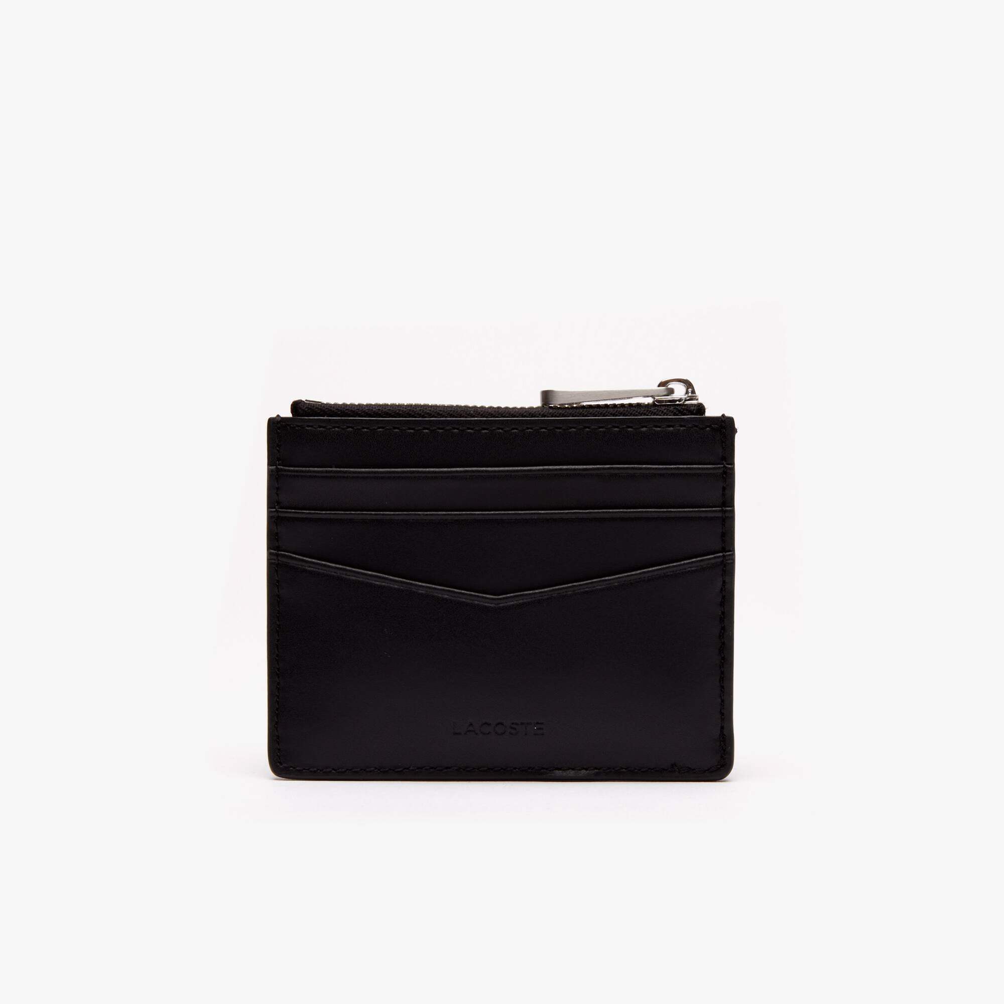 Men's Chantaco Matte Piqué Leather Zip 6 Card Holder