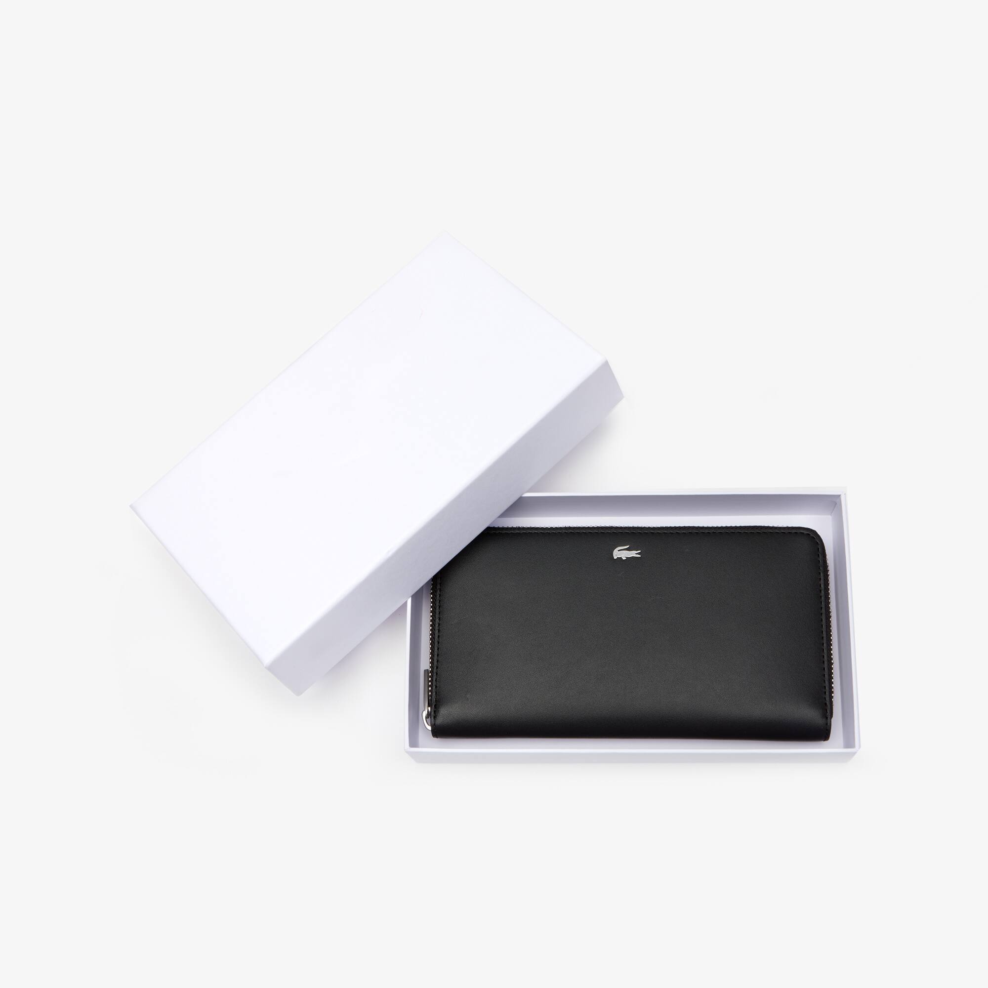 Men's Fitzgerald Zip Colorblock Leather 6 Card Wallet