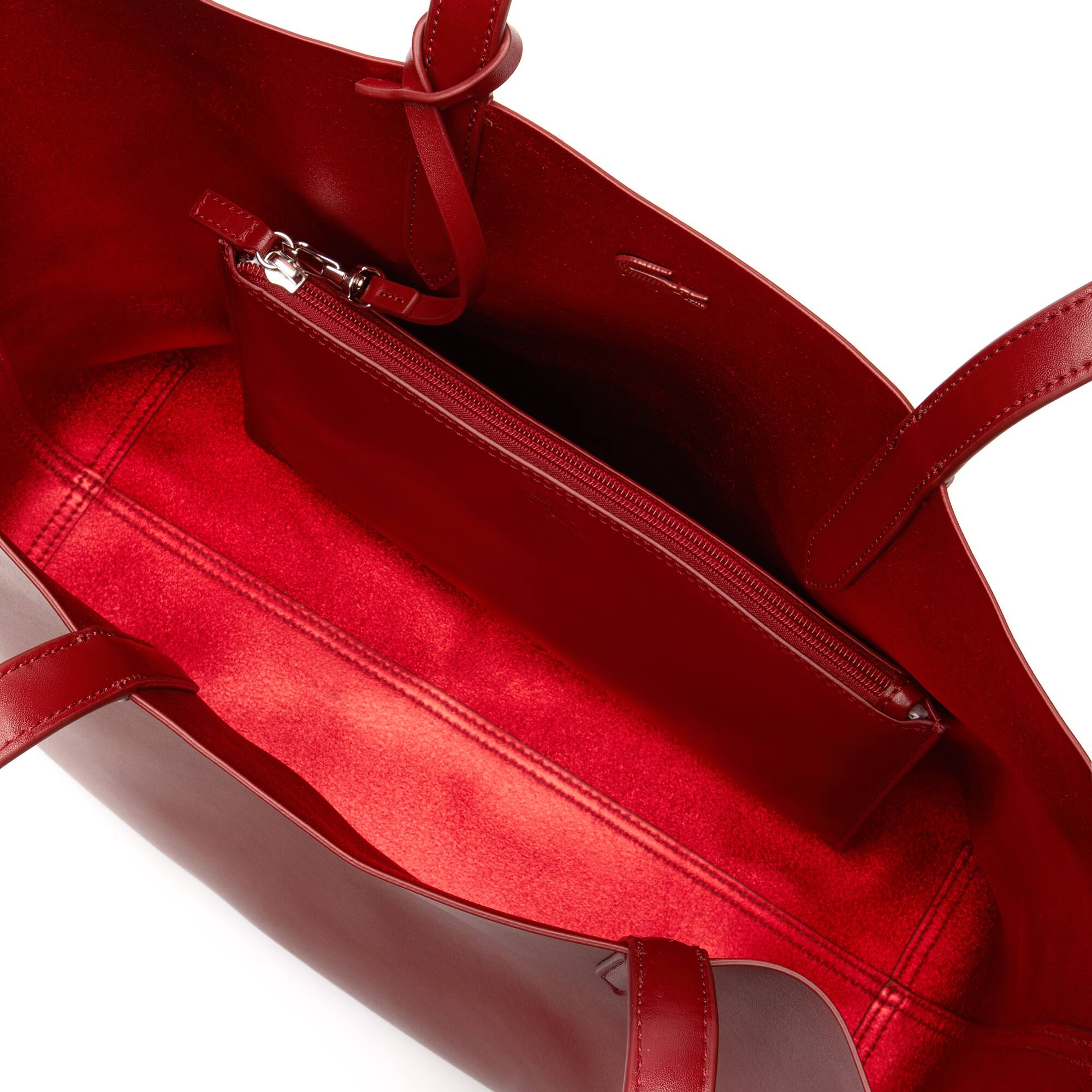 Women's Anna Reversible Matte And Iridescent Leather Tote