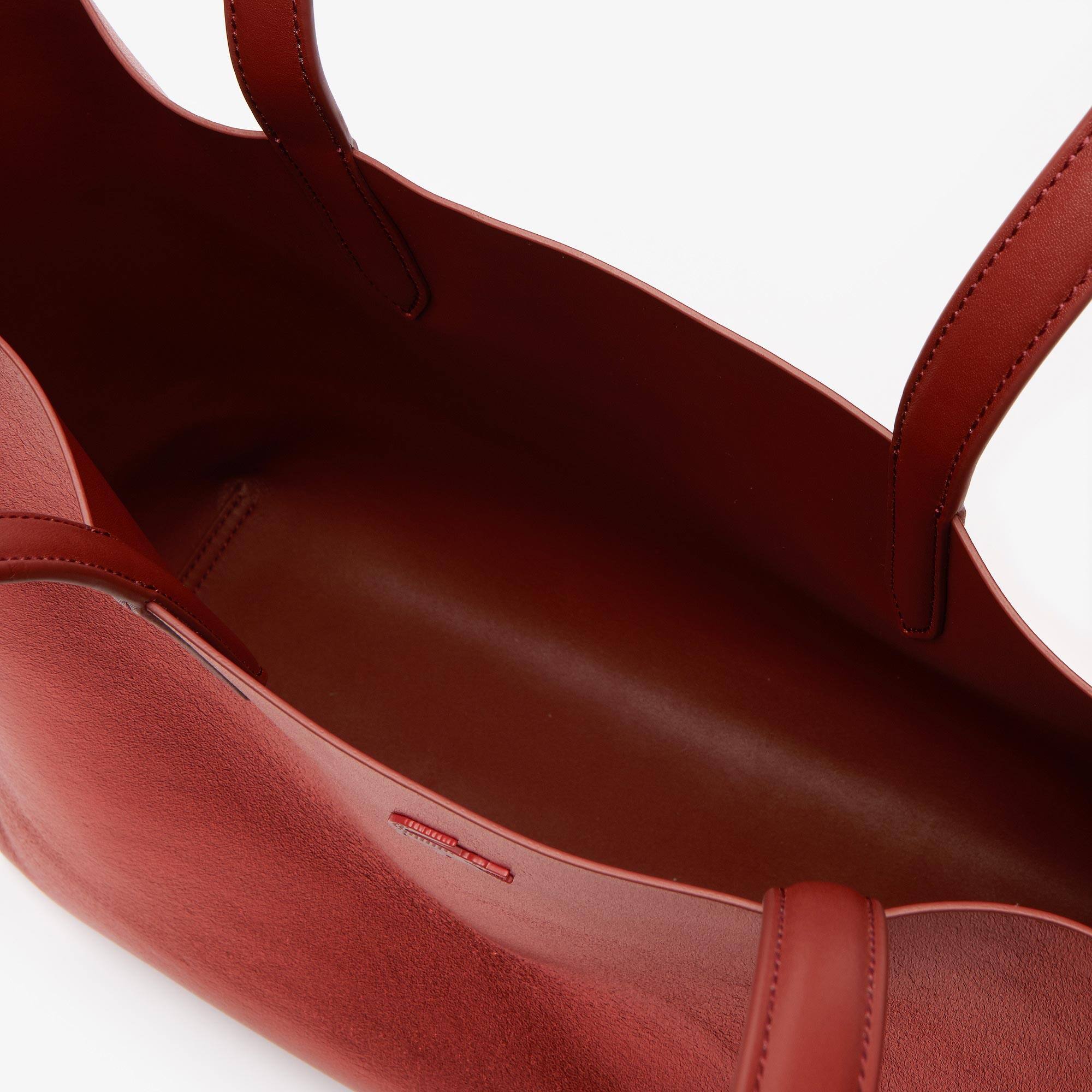 Women's Anna Reversible Matte And Iridescent Leather Tote