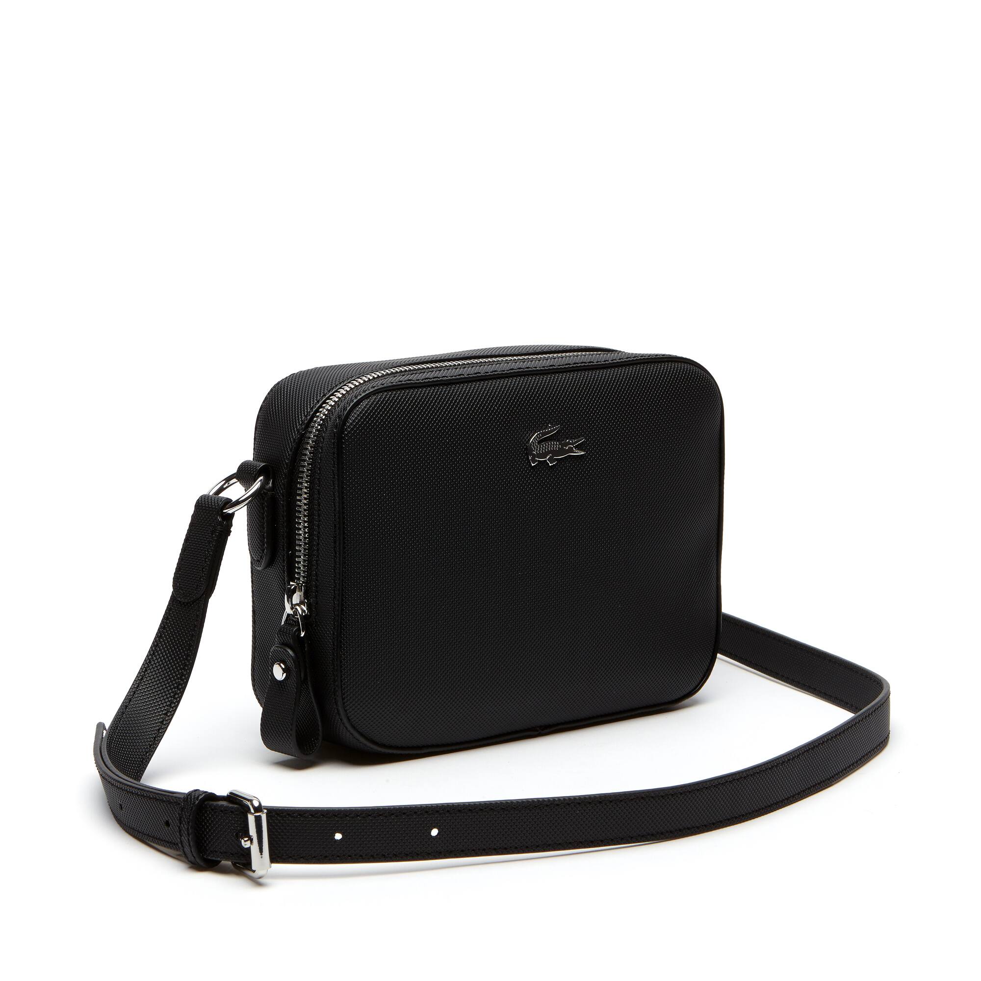 Women's Daily Classic Coated Piqué Canvas Square Cross Body Bag