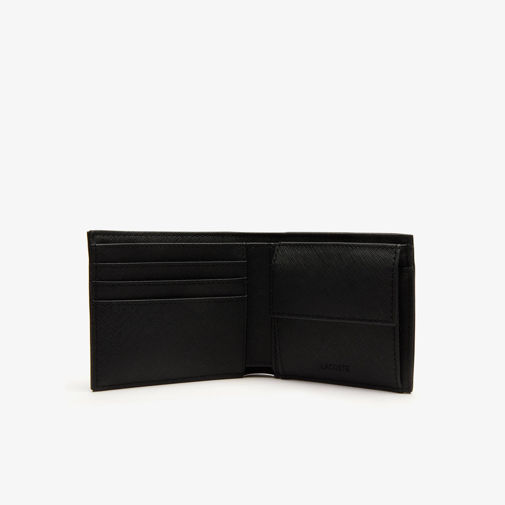 Men's Classic Petit Piqué Three Card Wallet