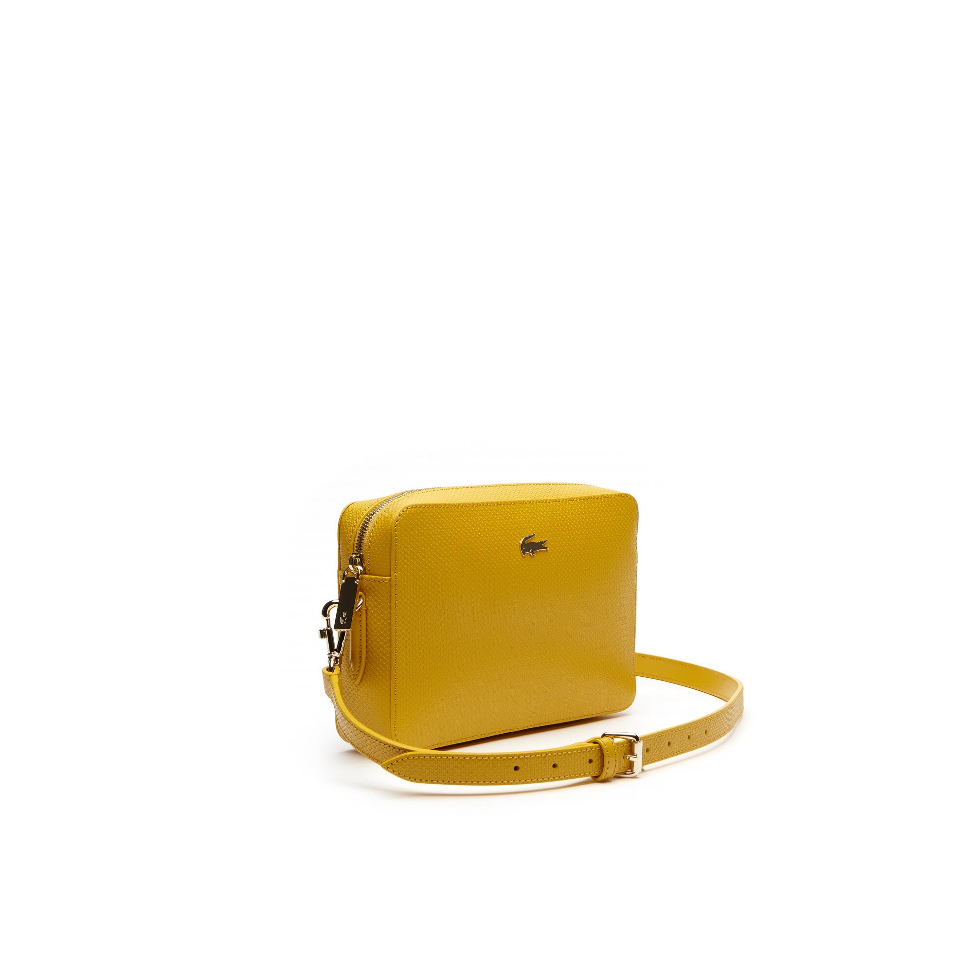 Women's Chantaco Piqué Leather Square Shoulder Bag